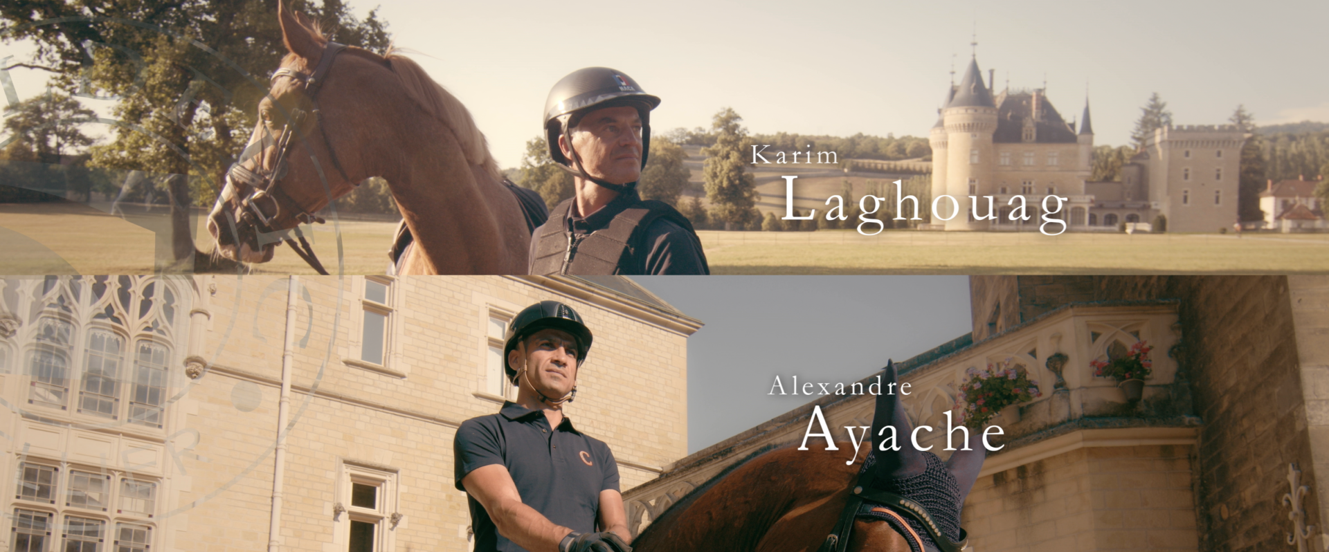 Karime Laghouag et Alexandre Ayache cavalier olympique